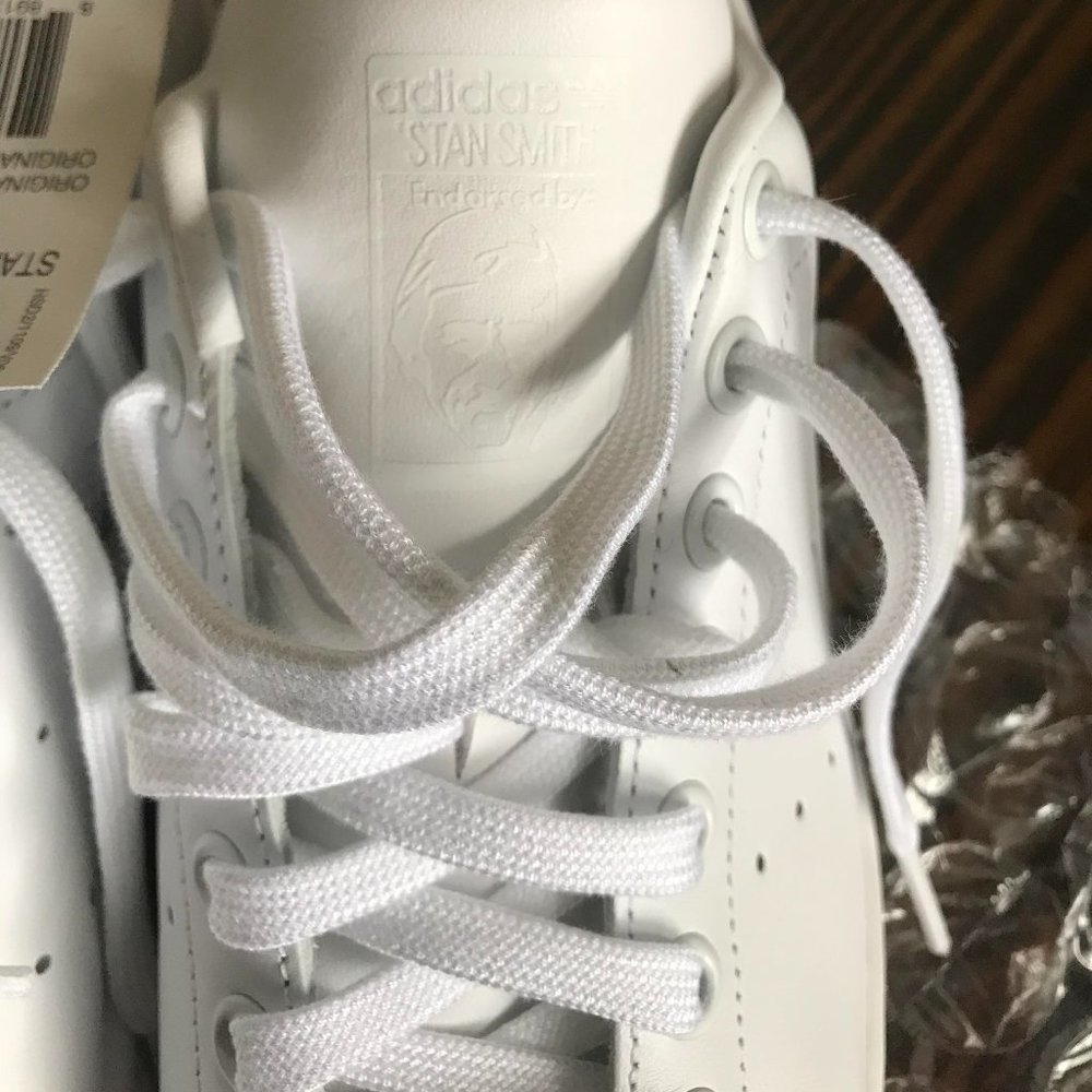 adidas White Women's Sneakers - Picture 9 of 10